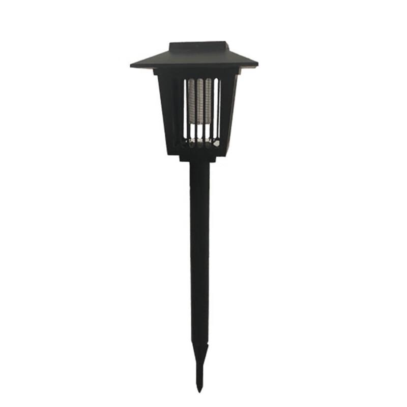 Tri-polar Solar Rechargeable LED Mosquito Zapper