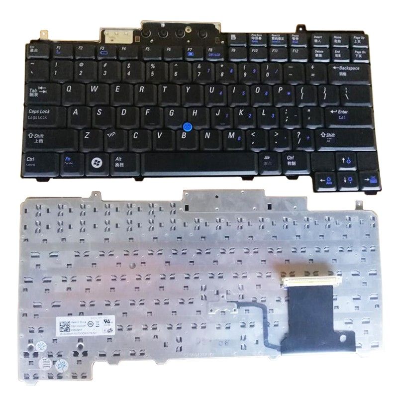 

Ru for Dell D620 D630 D631 D820 M65 D830 Pp18l Keyboard [Refurbished/disassembled/new color]]