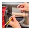 Square Edge Ruler,3'' Pocket Rule,Durable Stainless Slide Precision Rule