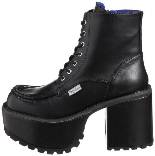 Kurzstiefel mit dicker Sohle zum Schnüren