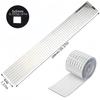 1PC 4x100cm Self-Adhesive Real Glass Craft Stickers Reflective Glass Tape Mirror Mosaic Tiles For Making DIY Hand Crafts Home De