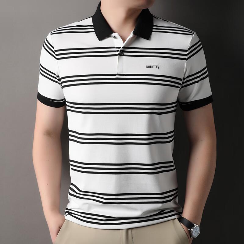 

IMAGINEX Men s Business Casual Short Sleeve Polo Shirt 4XL