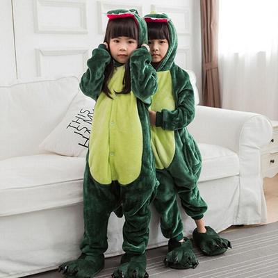 Dinosaur Pajamas Boys Girl Kigurumi Onesie Kids Animal Cosplay Sleepwear Childern Toddler Overall Jumpsuit