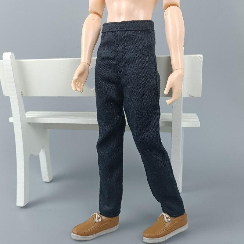 1/6 chłopiec ubranka dla lalki dla lalka Ken spodnie Hip Hop ręcznie robione spodnie dla chłopaka Barbie Ken Prince mężczyzna chłopiec lalka odzież na co dzień