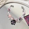 Trendy Cat Bracelet: Sweet & Cool Sandalwood Jewelry for Women