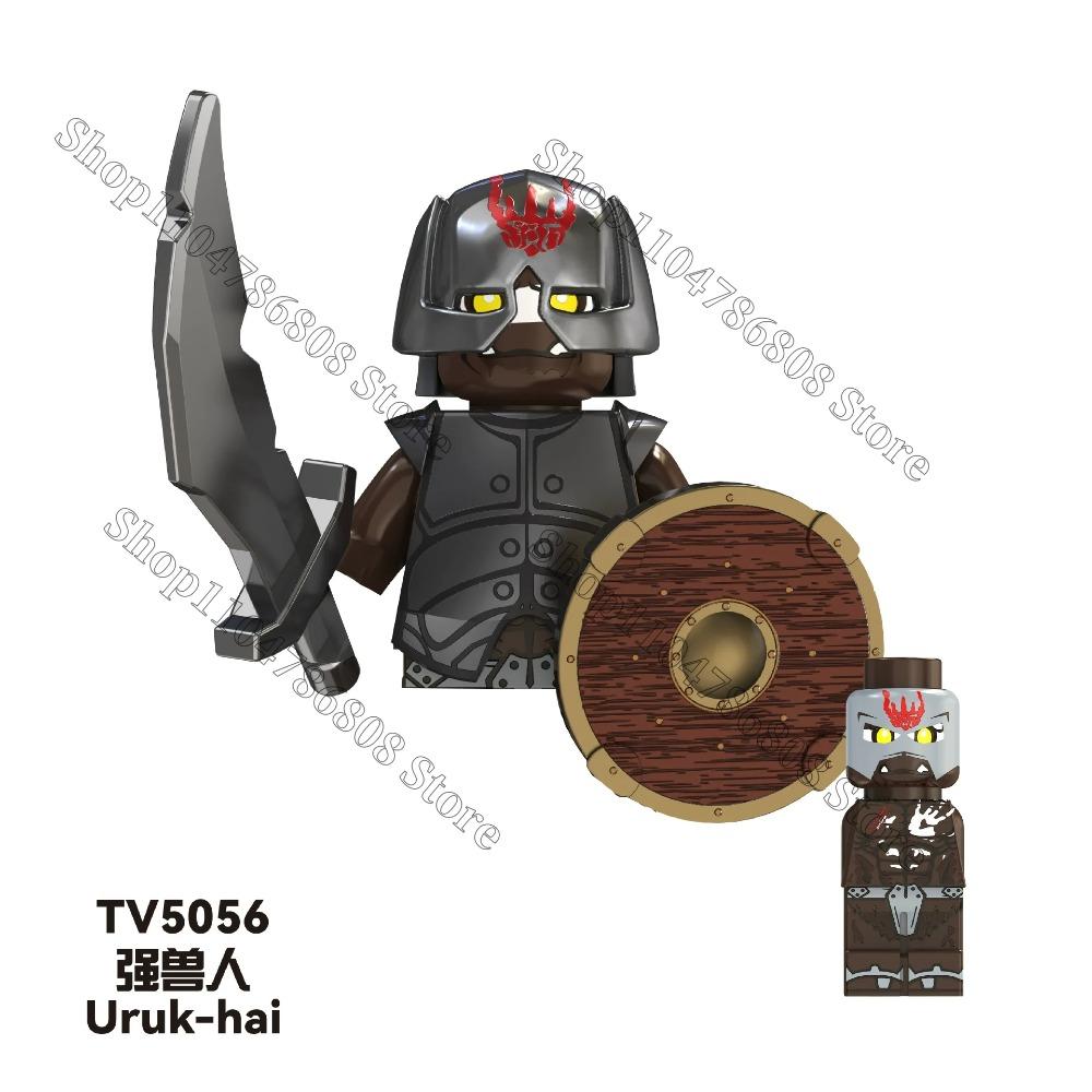 

Аниме-фигурка Властелин колец Урук-хай Боромир ОРКИ модель строительные блоки детский подарок кирпичные игрушки