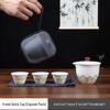 Shangqi Travel Tea Set - Ancient White Porcelain Edition