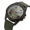 Mens Quartz Watch - Round Dial, PU Leather Strap, 30m Water Resistant, Alloy Case,  Watch