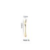 Stainless Steel Cutlery Set: Knife, Fork, Spoon, Steak Knife, Dinner Fork, Coffee Spoon, Ice Spoon, Cake Spatula for Restaurants and Hotels