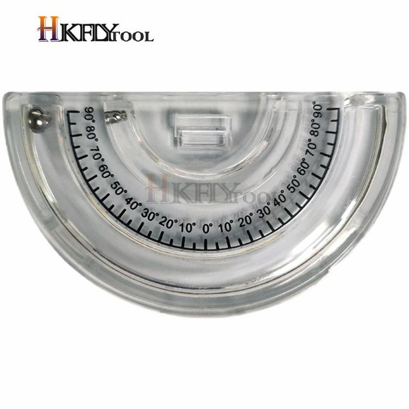 

Bedside Protractor Bedside Elevation Angle Display Angle Measuring Instrument Hospital Bed Diagonal Display Measurement Card белый