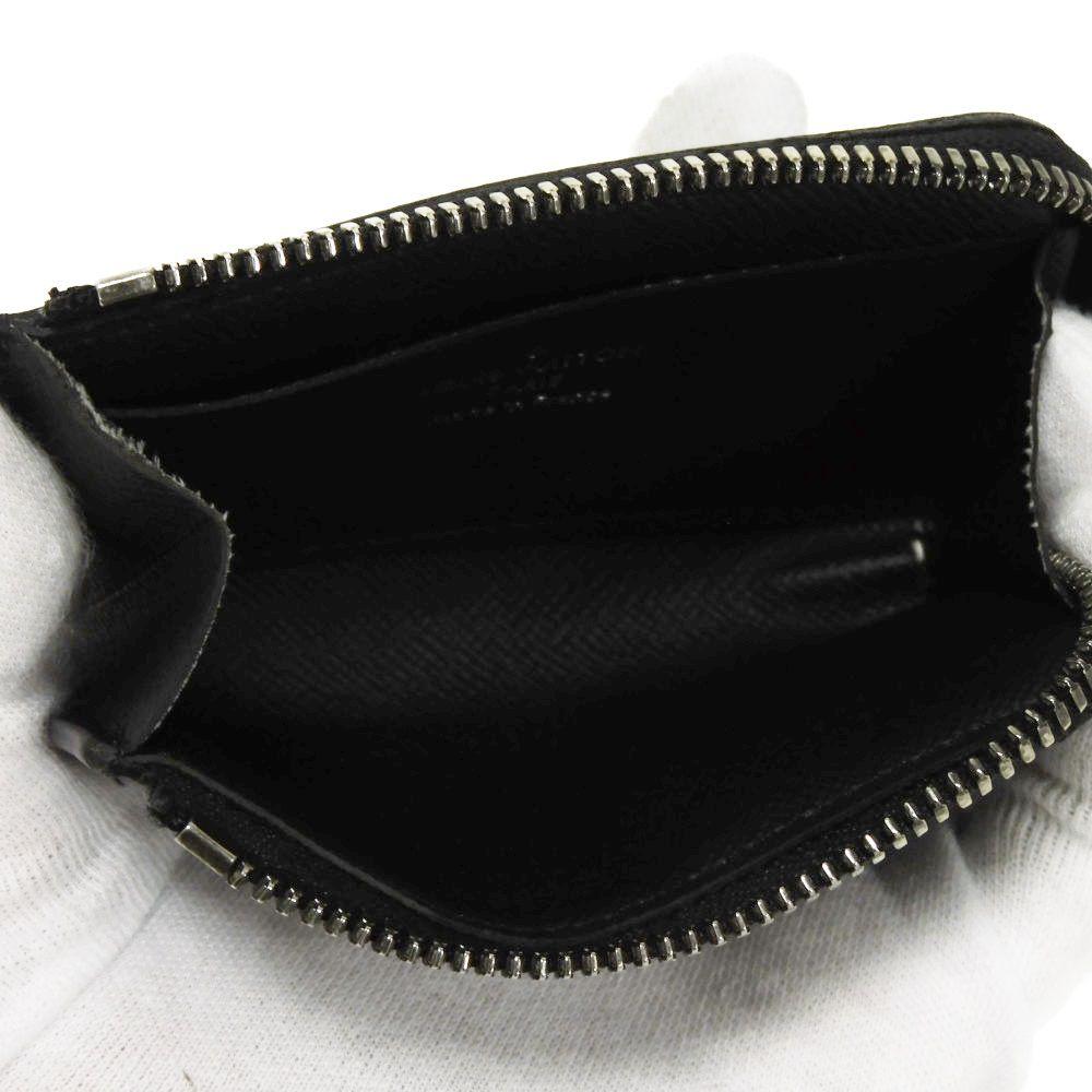 Gebrauchtes LV Logo L-Reißverschluss-Portemonnaie mit RFID IC-Chip (Monogram Eclipse) - Modell 12564 Geldbörse Jour M63536 7943 Schwarz Herren