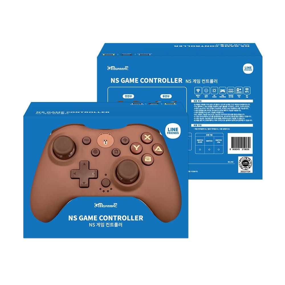 

Gamac LINE FRIENDS Controller N-Switch® [Brown] коричневий