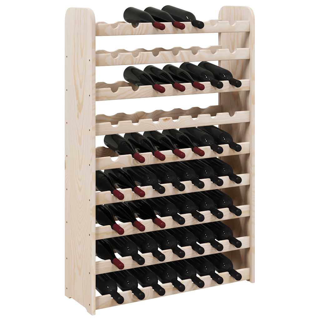 Vidaxl Stojak Na Wino, 72,5X25X111,5 Cm, Lite Drewno Sosnowe