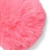 Crocs Puff Ball Solid Color Design Synthetic Fiber Shoe Accessories Women's Pink