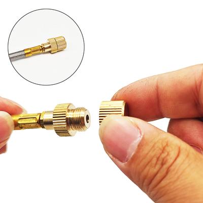 1/5 Set Outdoor Camp Stove Cap Flat Gas Canister Anti-leak Plug Liquefied Propane Pipe Blocking Cap