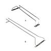 Easy Access Stainless Steel Wine Glass Rack Storage Solution Stainless Steel Wine Glass Holder