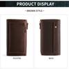 Men's Genuine Crazy Horse Leather Vintage Clutch & Phone Bag