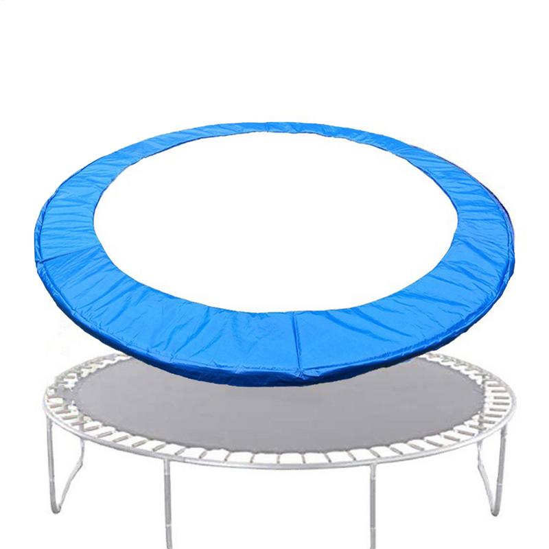 Mata ochronna na trampolinę 10/8/6 stóp Podkładka bezpieczeństwa na trampolinę Wodoodporna osłona ochronna sprężyn okrągła Akcesoria do trampoliny