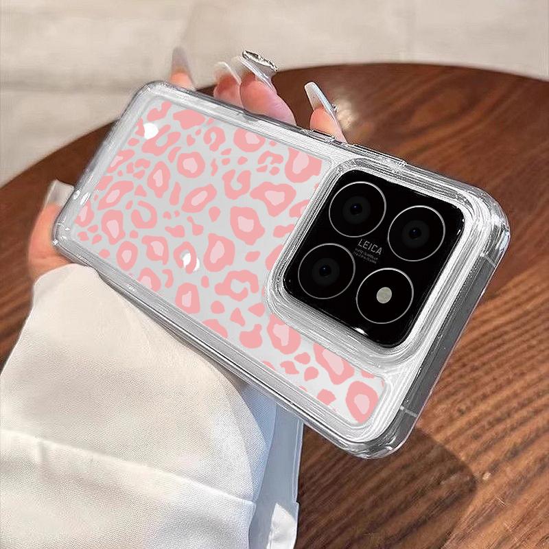 For Xiaomi 13T 11 Lite Redmi K70E Note 13 12 Pro 11 10 Poco X6 X5 Pro Shell Clear Zebra Stripe Shockproof Soft Silicone Case