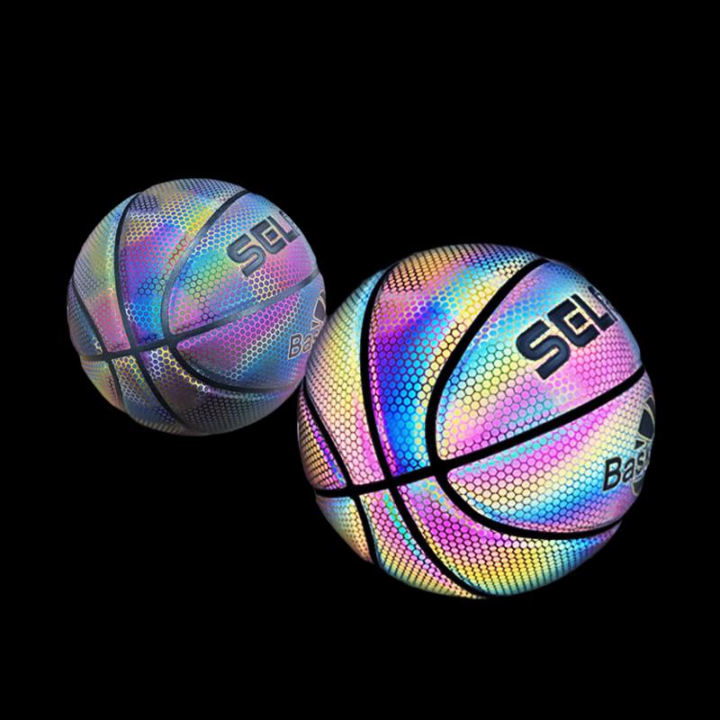 Norman Reflective Glow-in-the-Dark Basketball