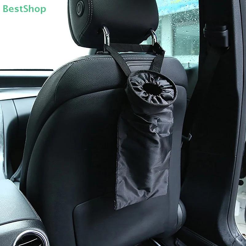 Car Hanging Trash Bag – Eco-Friendly Storage Organizer for Seat Back, Reusable Garbage Holder for Cars