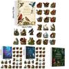 Bird Series Christmas Bling Box With Acrylic Decorations For Festive Tree Decorations Party Favors