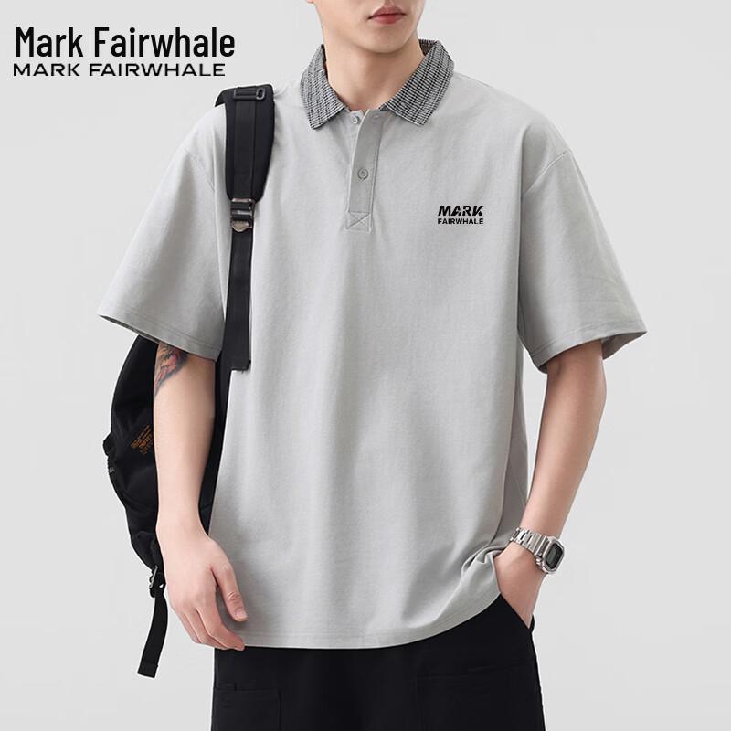 

Mark Fairwhale Men s Loose-Fit Short-Sleeve Polo Shirt 2XL