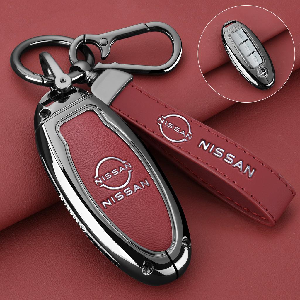 Zinc Alloy Car Remote Key Case Cover For Nissan X-Trail Kicks T31 T32 Qashqai Juke J10 J11 Tiida Altima Pathfinder For Infiniti