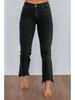 2025 Sommer High Waist Schlankmachende Lässige Denim Cropped Hose