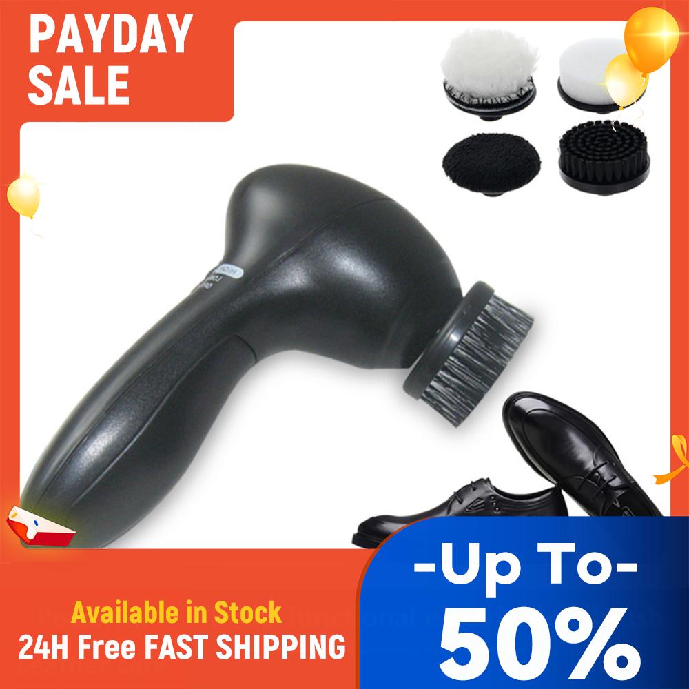 

Handheld Automatic Shoe Brush Battery Powered Electric Shoe Clean Brush Portable Shoes Shine Brush Kit Lightweight for Going Out China Mainland