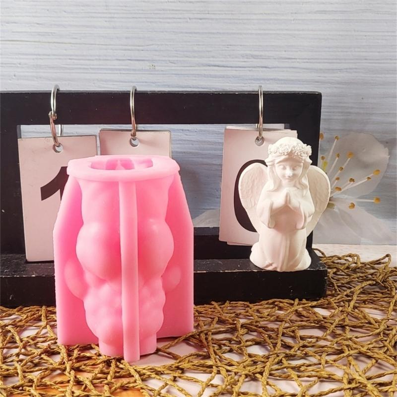 Reizende Figur Engelhaft Stabile Silikonform zur Verbesserung der Handflexibilität und Vorstellungskraft Tragbar für Kinder und Erwachsene