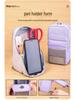 Kokuyo Japan Salt-Style Stand-Up Large Pencil Case with Phone Holder