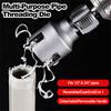 DN15 DN20 Pipe Threading Tool Hex Shank Die Internal External Threads 1/2&3/4 Water Pipes PPR PVC MPP With Detachable Handle