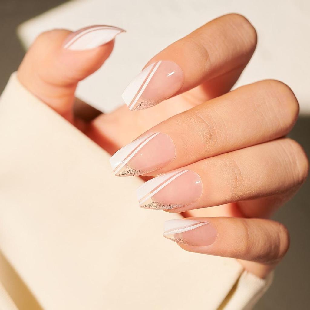 Abnehmbare Nagelkunst-Sticker im europäischen und amerikanischen Stil - Einfache, tragbare künstliche Nägel