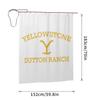 Yllowstone Dtton Ranch Shower Curtain Bathroom Polyester Waterproof Bath Curtains With Hooks
