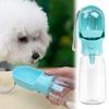Portable Dog Water Bottle with Food Container Travel Puppy Water Bowl for Cat Small Medium Large Breeds Walking Hiking Camping