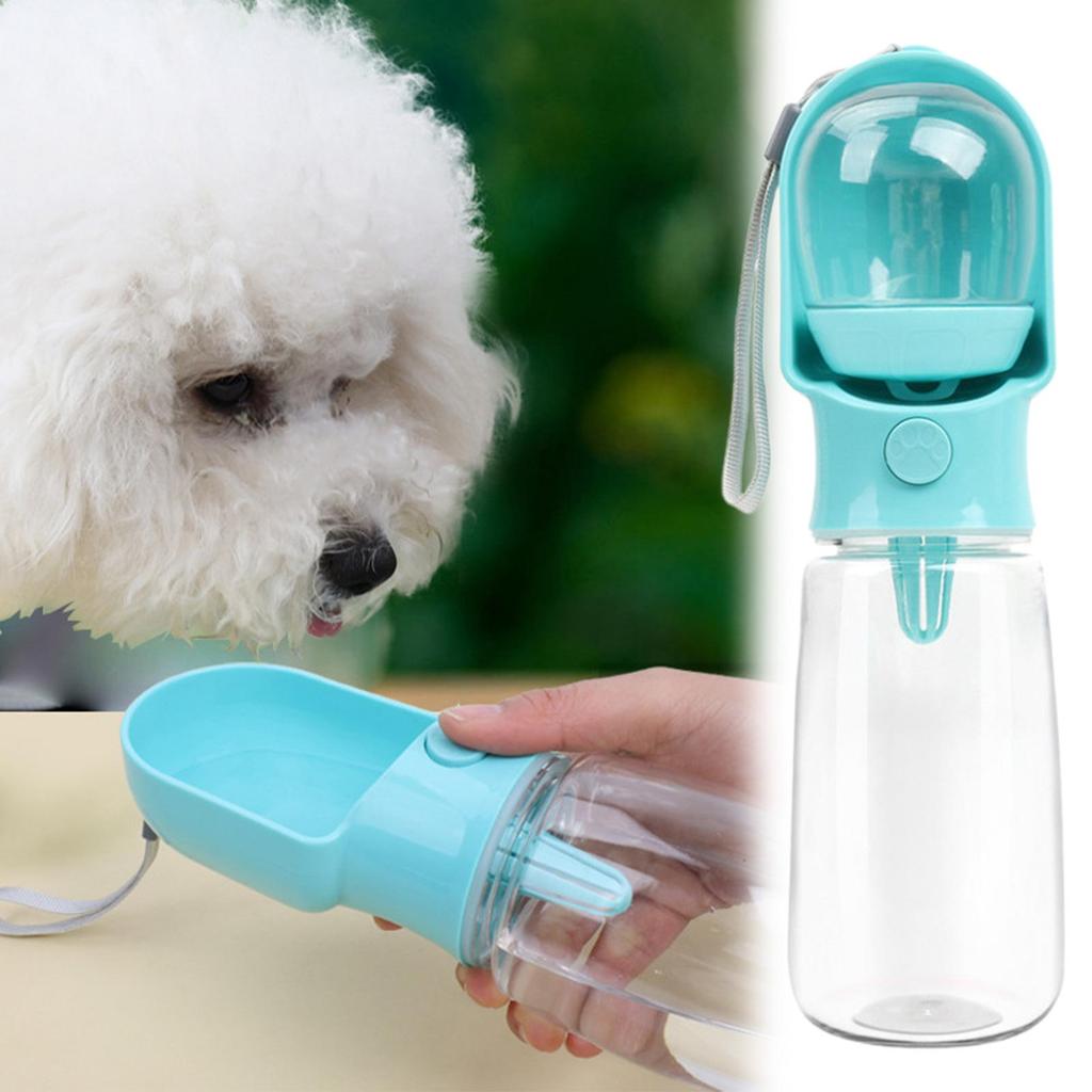 Portable Dog Water Bottle with Food Container Travel Puppy Water Bowl for Cat Small Medium Large Breeds Walking Hiking Camping