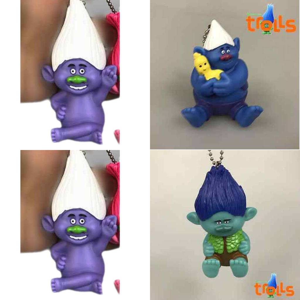 Magic Cartoon Elf Keychain With Soft Rubber Material For Kids And Teen Bag Decor