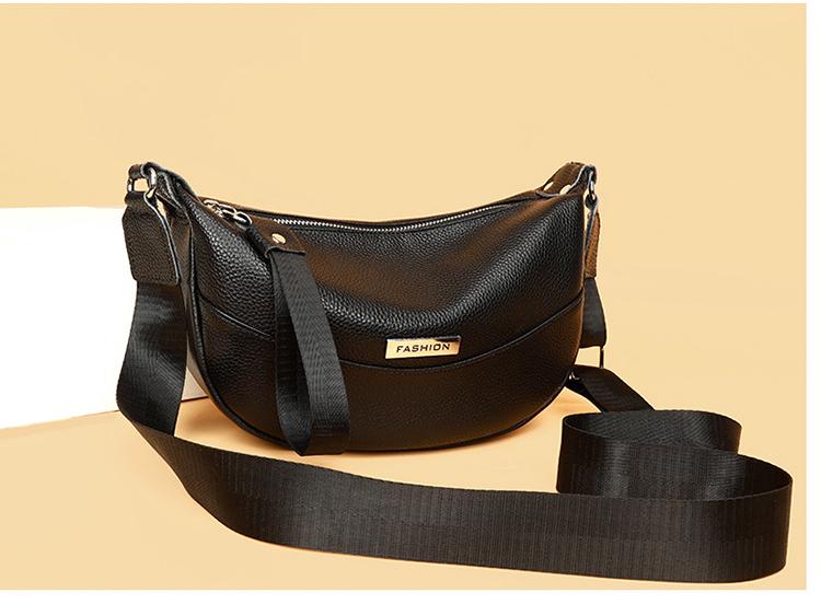 2025 Autumn/Winter Women's Top Layer Cowhide Shoulder Crossbody Bag