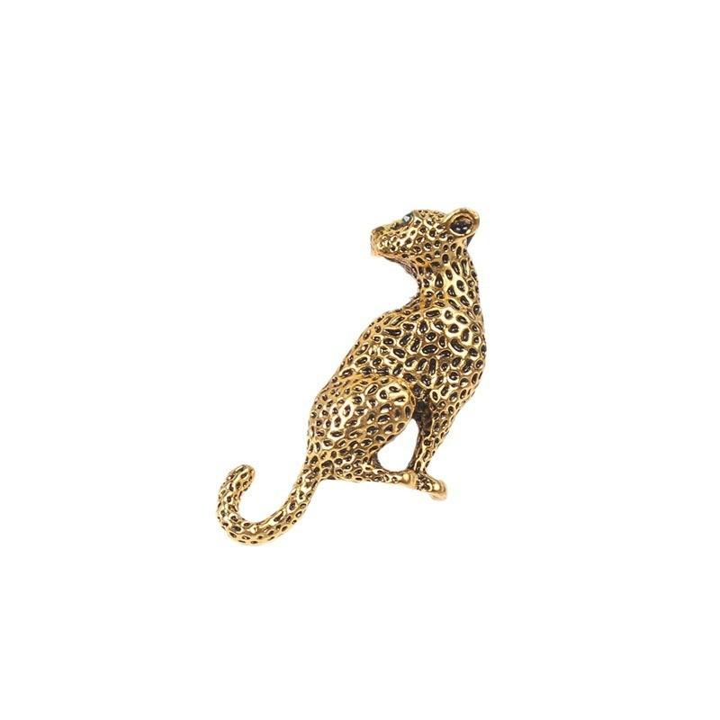 Spilla Animal Cheetah Vintage Oro Argento Per Donne e Uomini Accessorio Moda Primavera 2023