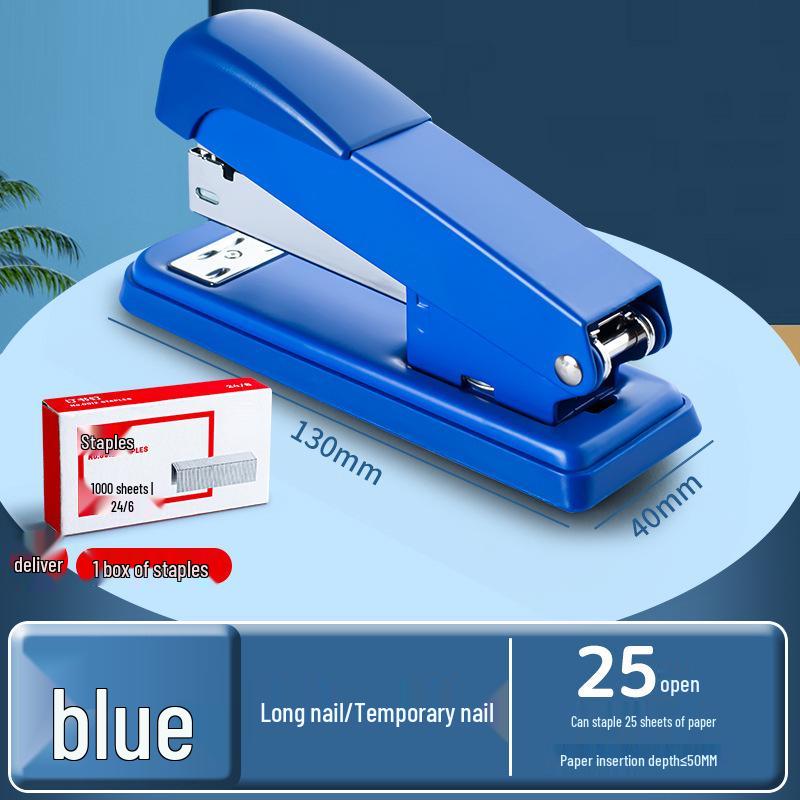 Universal Heavy-Duty Stapler - Labor-Saving, Thickened Design for All Sizes (Large, Medium, Small)