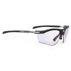 Rudy Project RYDON SLIM Sports Black Matte with Impactx Photochromic 2 Laser Purple Sunglasses, (SP547506G0000)