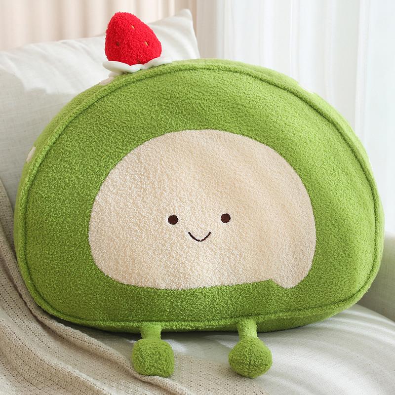 Swiss Roll Office Lunch Break Plush Pillow Sofa Living Room Cushion Pillow Bay Window Tatami Pillow Birthday Gift