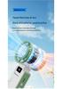 Portable USB Rechargeable High-Speed Handheld Fan with Digital Display and Foldable Design