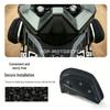 Zongshen 368G Waterproof Quick Release Black Side Bag for Protective Gear and Crash Bar Use