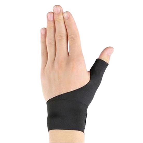 Ortéza na zápěstí a palec Levá Pravá Ruka Zánět šlachy Vymknutí Artritida Úleva od bolesti Dlahy na palec Stabilizátor Muži Ženy Spouštěcí palec Podpora Dlahy na prst