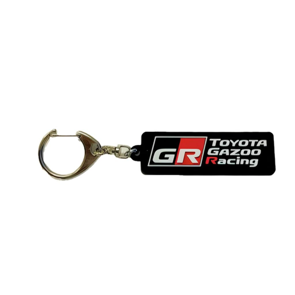 TGRC TGRC-A328-01 Rubber Key Chain TGR 3 Tier Logo TGR Collection Official Goods