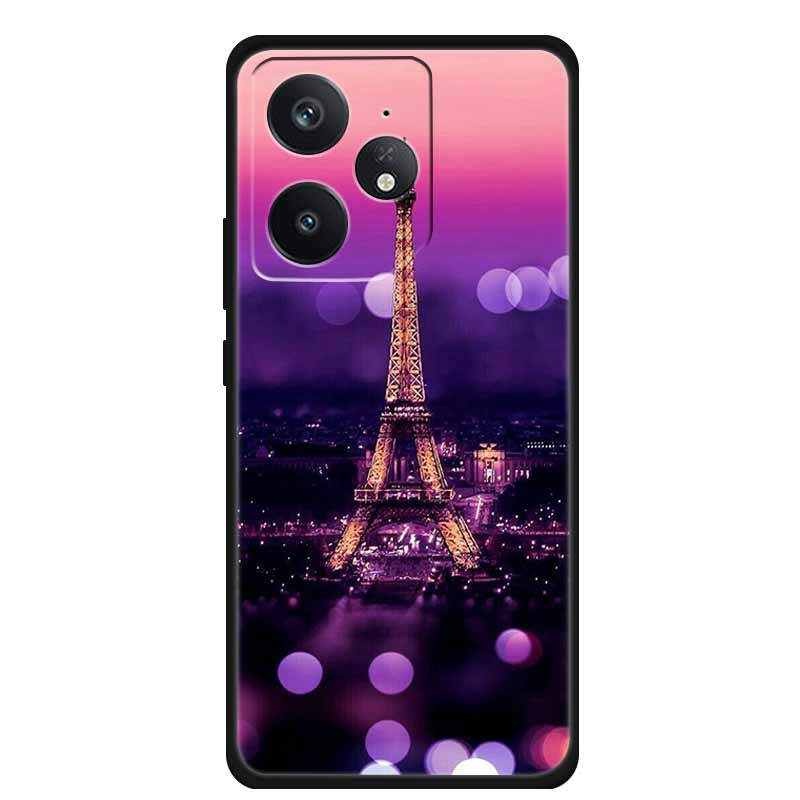 For Realme Neo 7 5G Phone Case Black Silicone Soft Back Cover For Realme Neo7 x Neo 7x Neo7x Neo 7 SE Neo7 SE Case Coque Funda