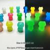 Acrylic Barrel Candycolored Beads Luminous 6x8mm Glowinthedark Diy Accessories