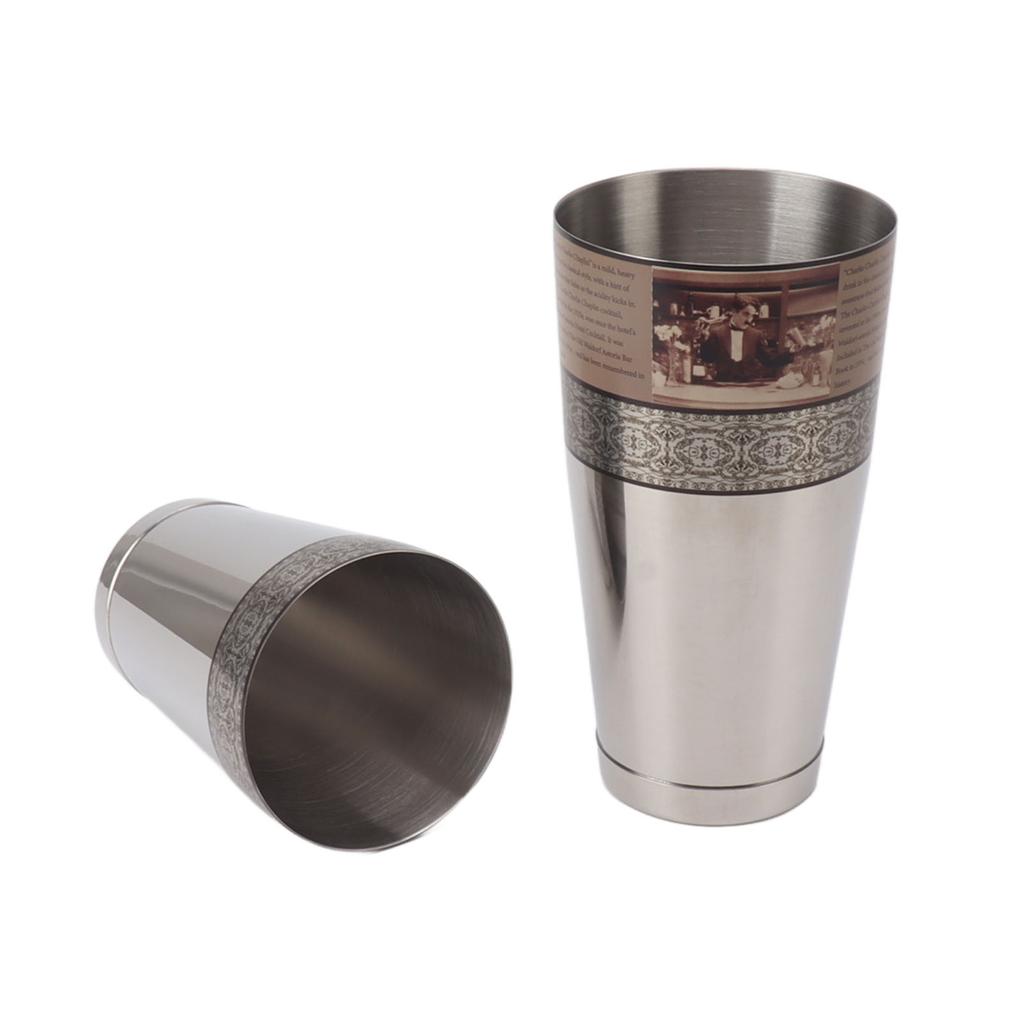 Koktejlový šejkr Vhodný do myčky 304 Nerezová ocel Nerezavějící Mixér na nápoje na párty Domov Cestování